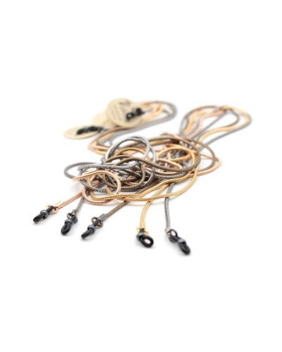 Round snake metal chains