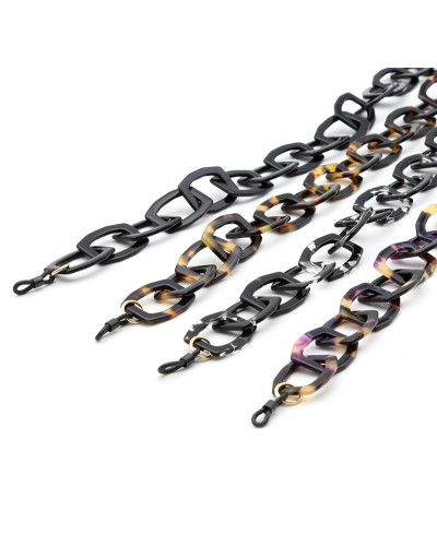 Chaînes Acétate avec Grands maillons Octogonaux