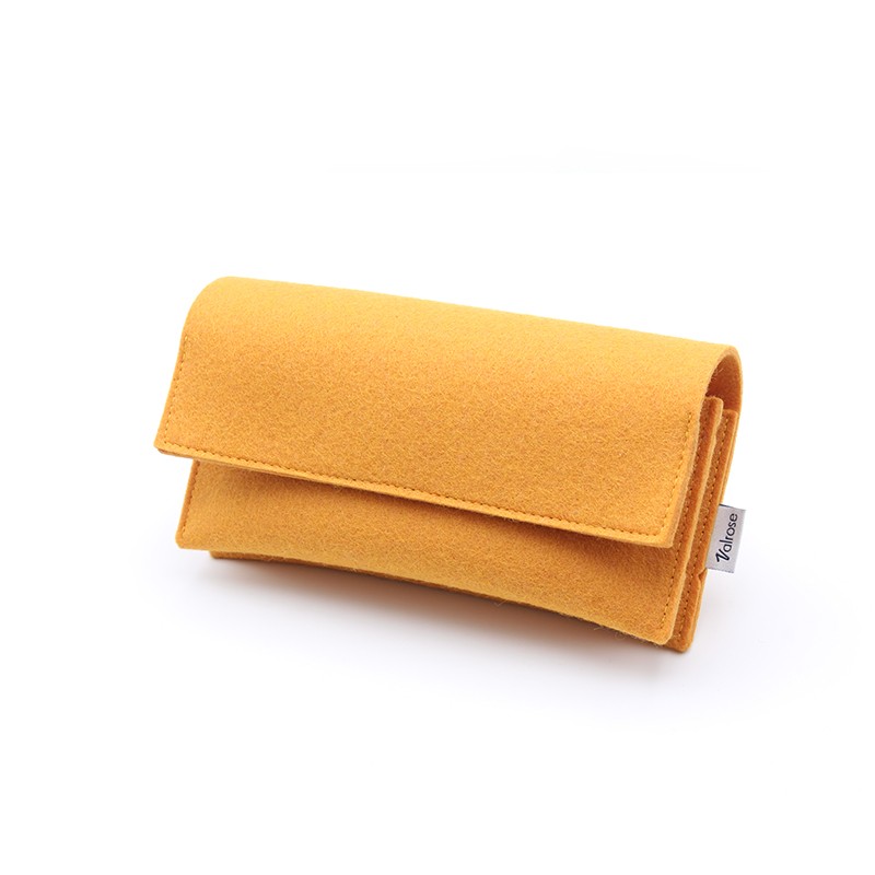 Ochre double felt case