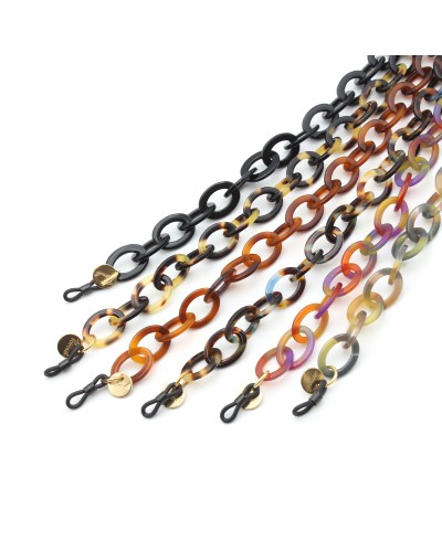 Acetate chains with Medium Oval links
