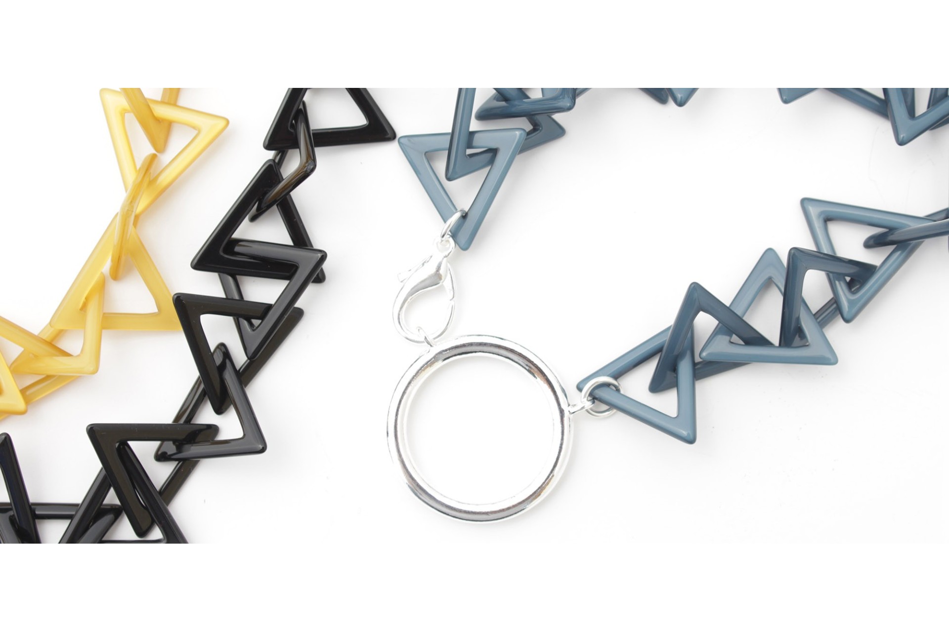 Acetate and Metal pendants