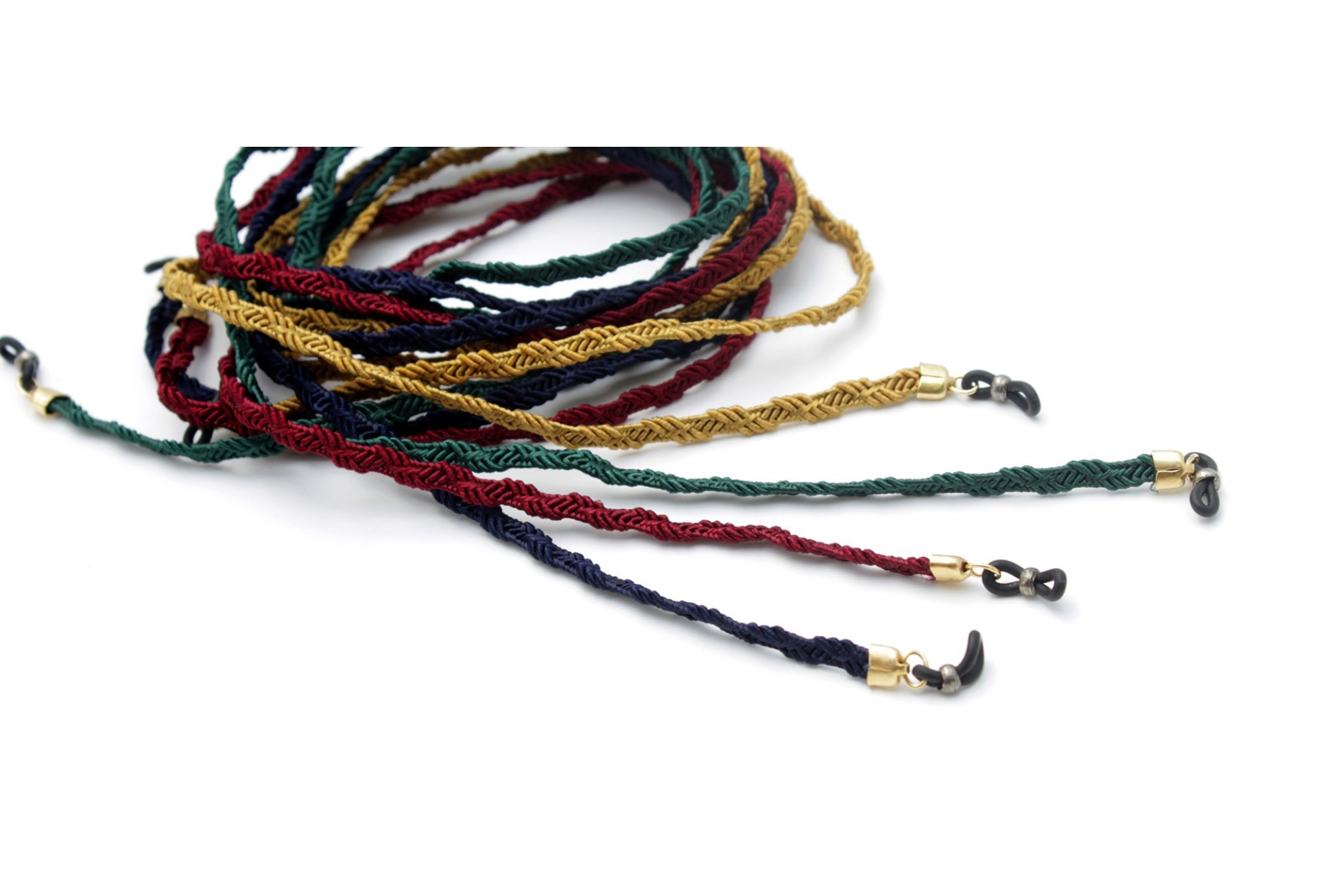 Cordons avec embouts métalliques