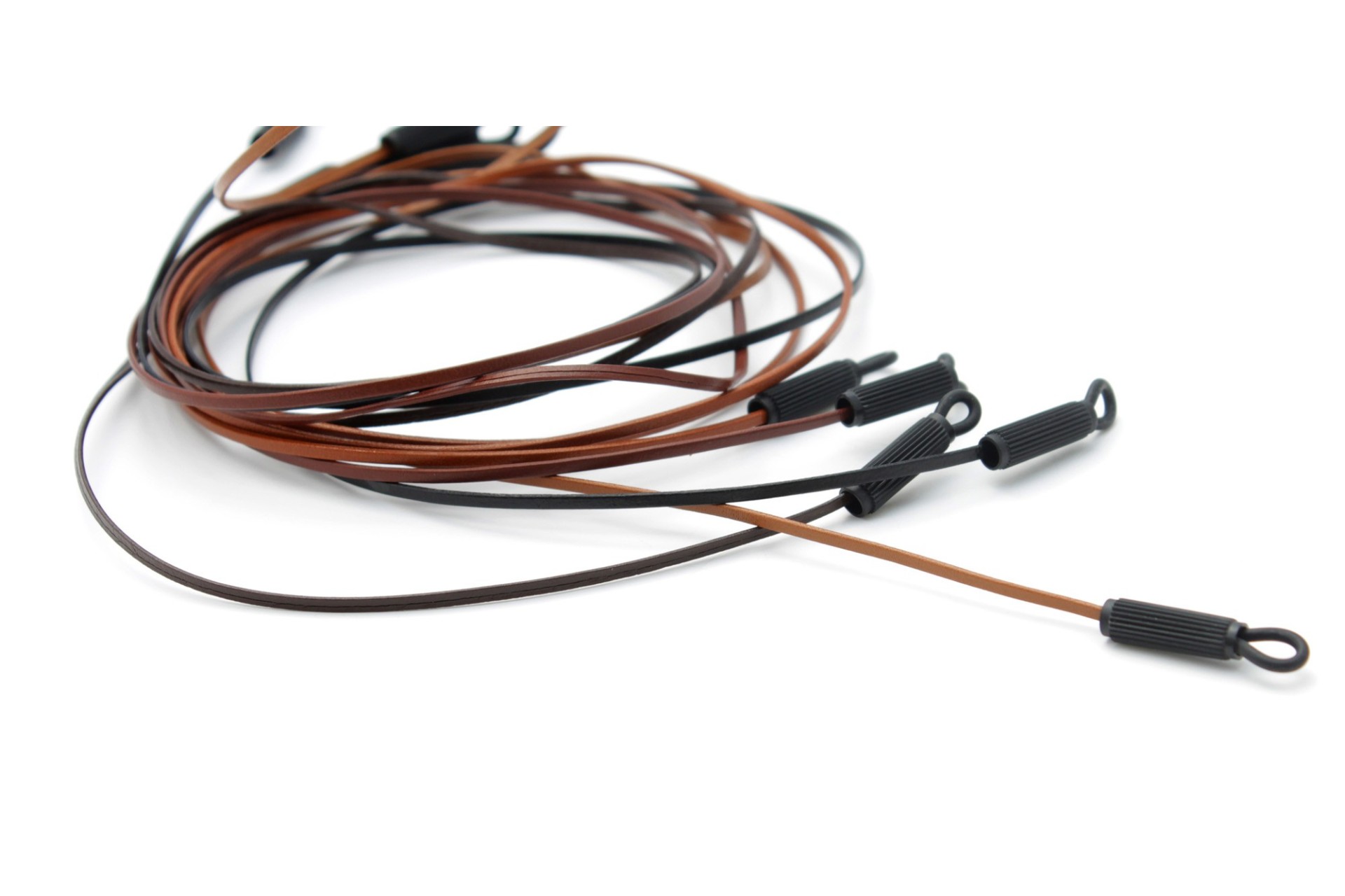 Cordons avec système de serrage en plastique